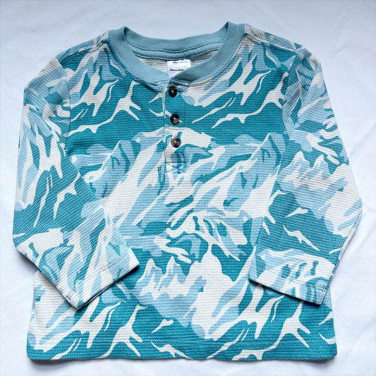 #56 Hanna mountain long sleeve shirt boys 3 fits 4 NWOT