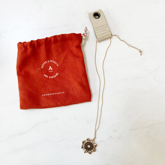Seller 196 Anthropologie pendant necklace NWT