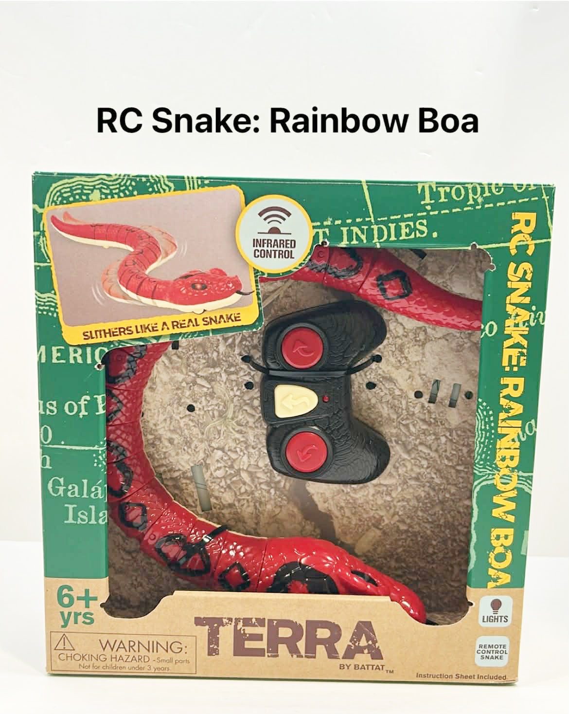#99-Remote Controlled Rainbow Boa