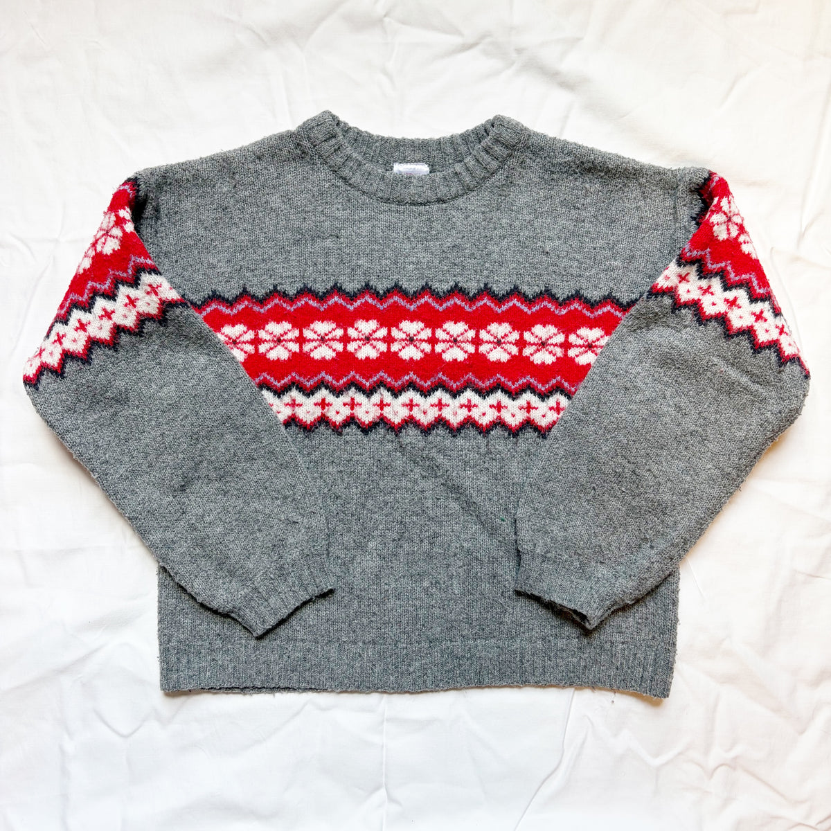 #78 Hanna Sweater Grey Christmas Girls 8