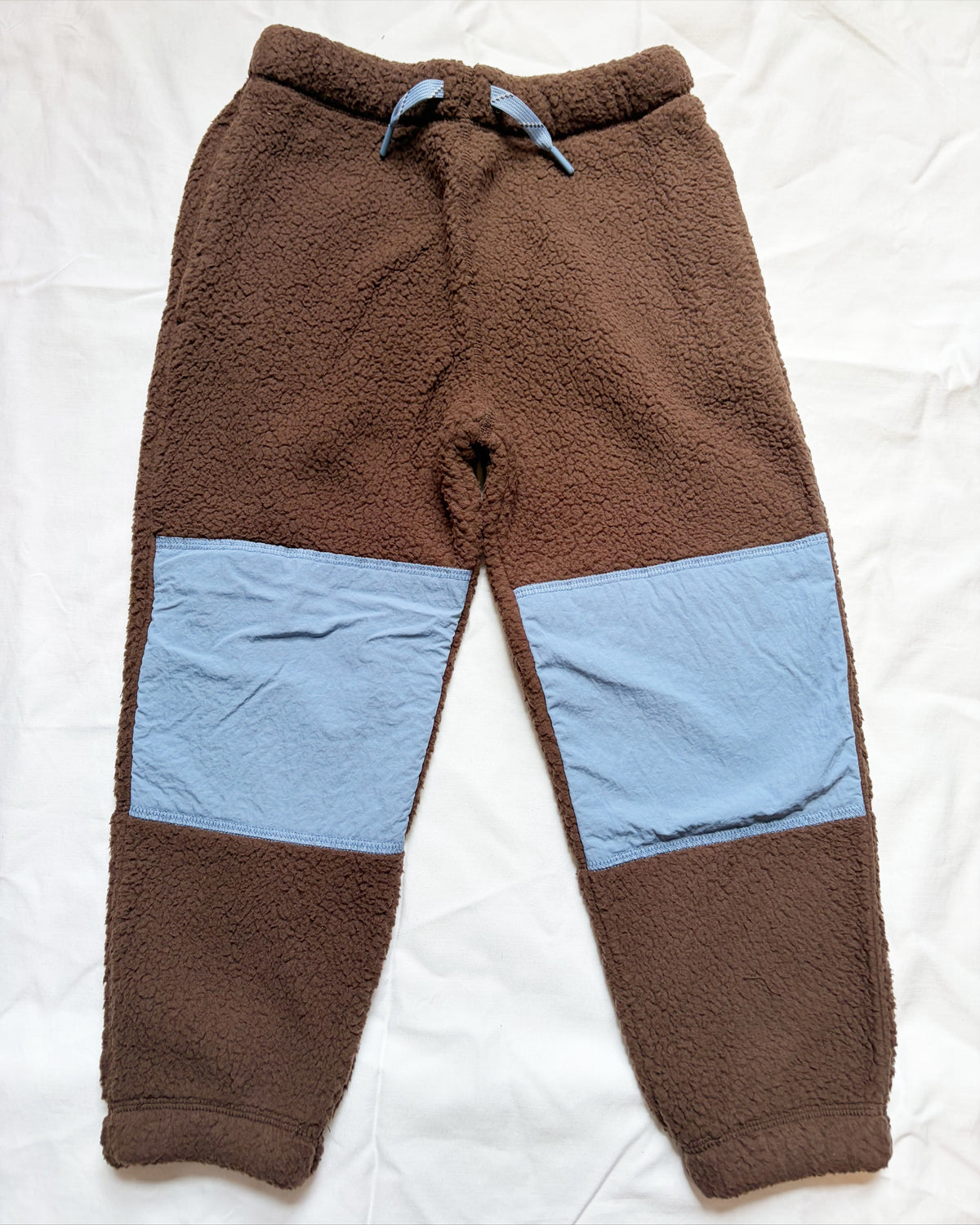 #78 Hanna Fleece Pants Brown Boys 5 NWOT