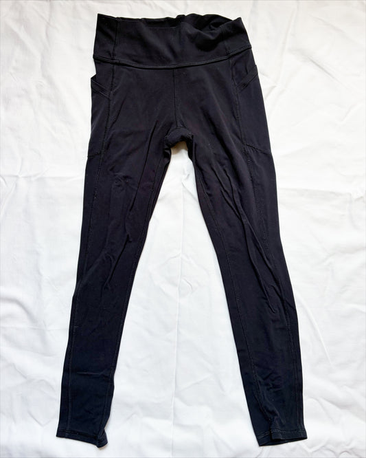 #78 All In Motion Black Leggings Girls M 8