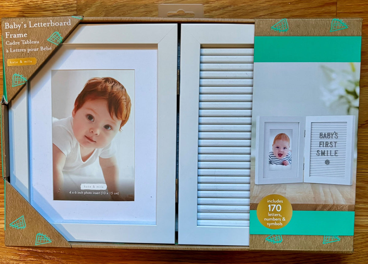 #69 Baby's Letterboard Frame