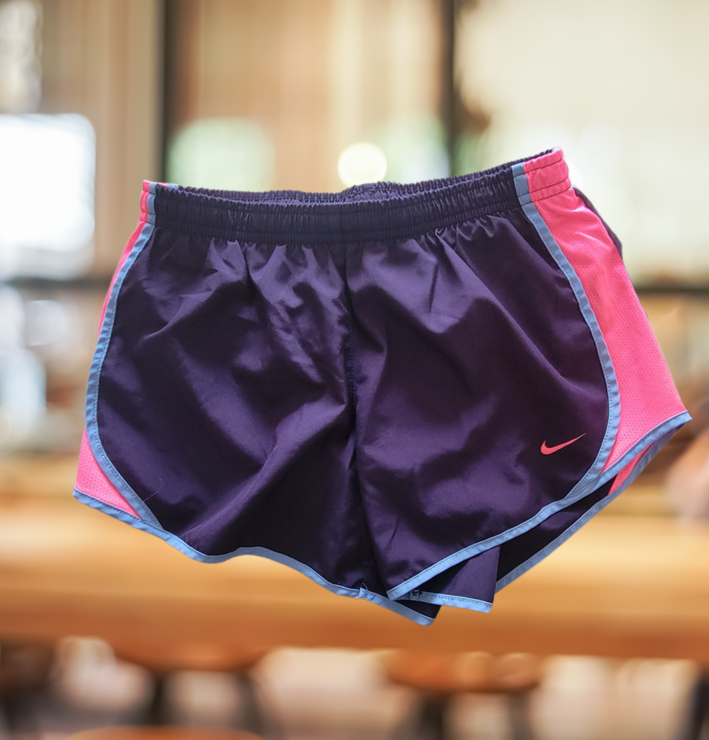 #59 Nike Girls Shorts Size M Purple and Pink
