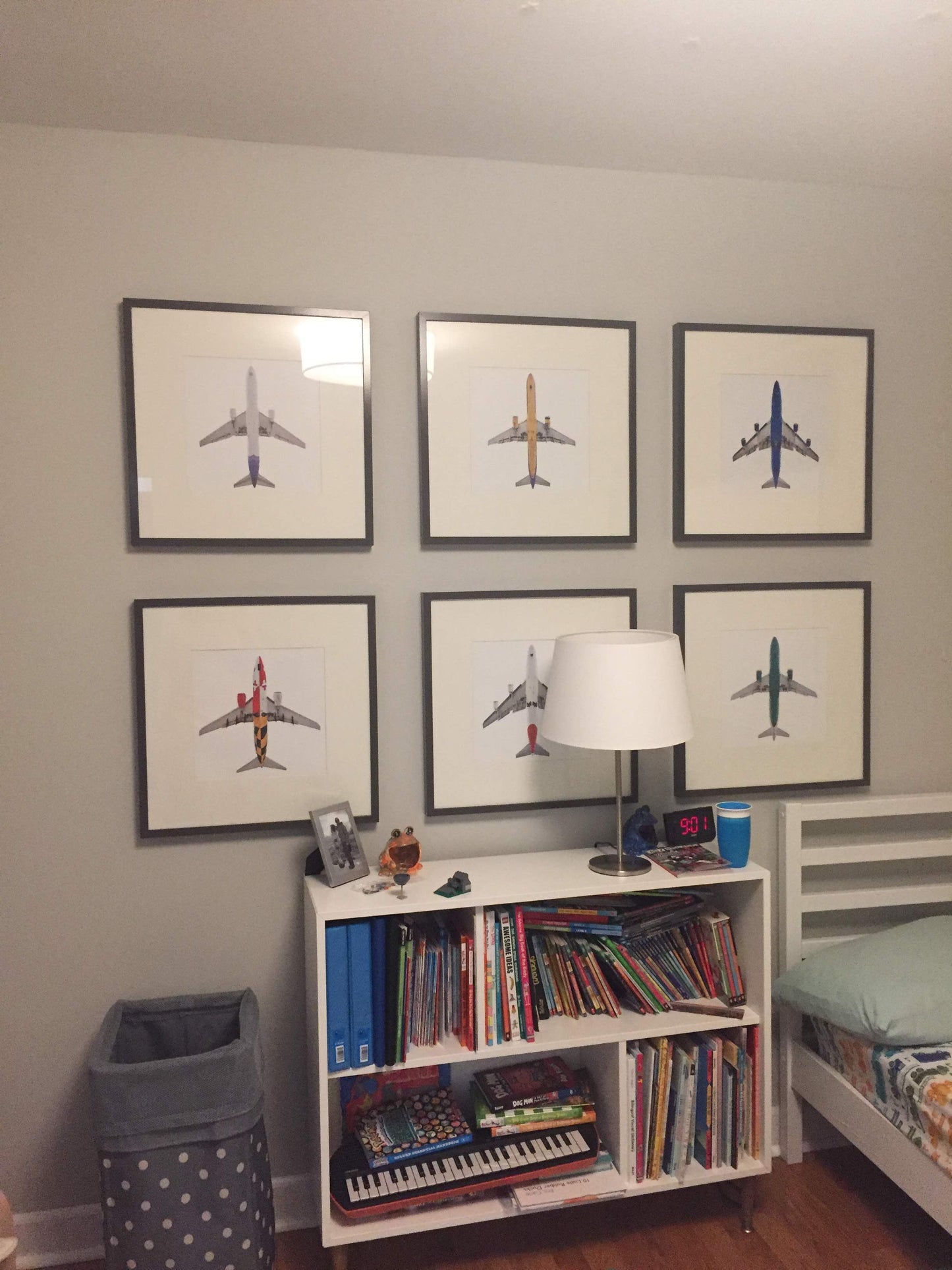 #176 - Planes art 20.5" x 20.5"