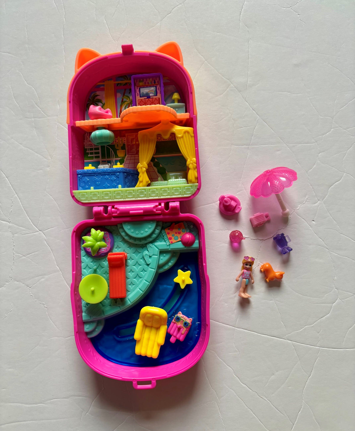 #154 Polly Pocket Kitty Popsicle Resort