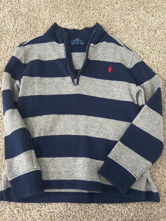SELLER 26: RL Polo quarter zip sweater size 6