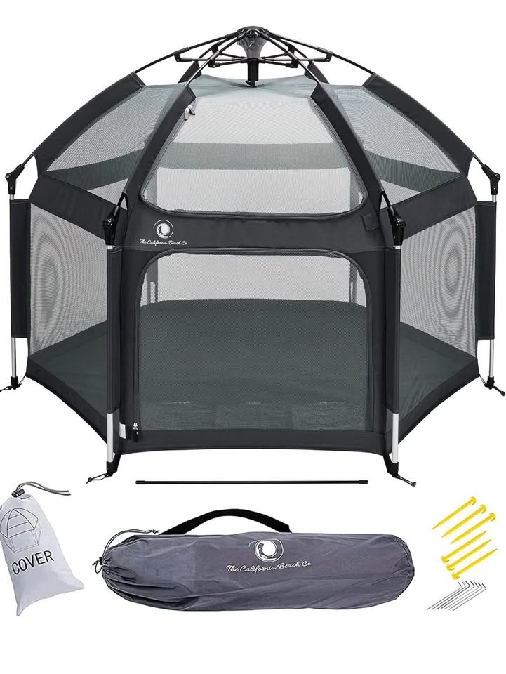 Seller 128 - California Beach Co Pop N Go Playpen - Brand New in Box