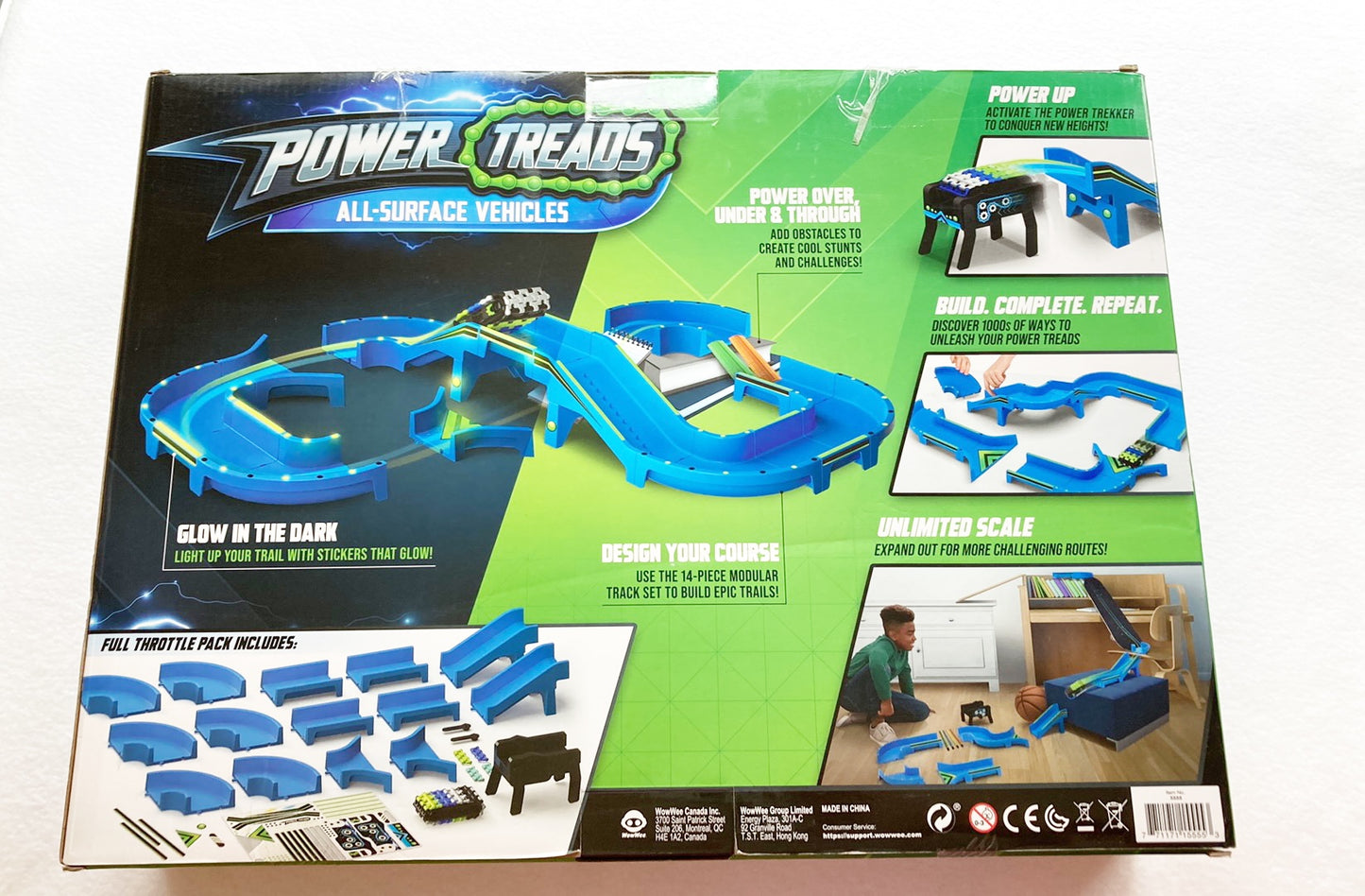 Power Treads All Surface Vehicle with Track-Glow in the Dark-Pickup possible in West Chester, Norwood, Blue Ash, or Reading outside of bi-annual sales event pickup.