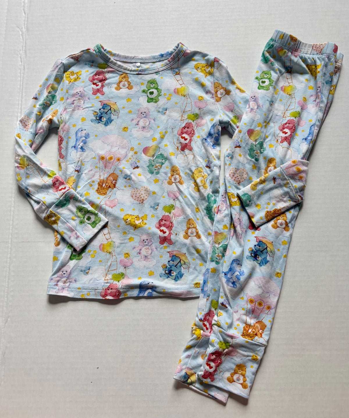 #154 Posh Peanut Carebears Pajama Girls 3T EUC