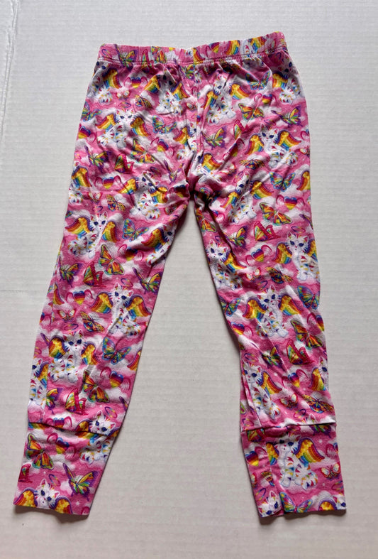 #154 Posh Peanut Lisa Frank Leggings Girls 2T EUC