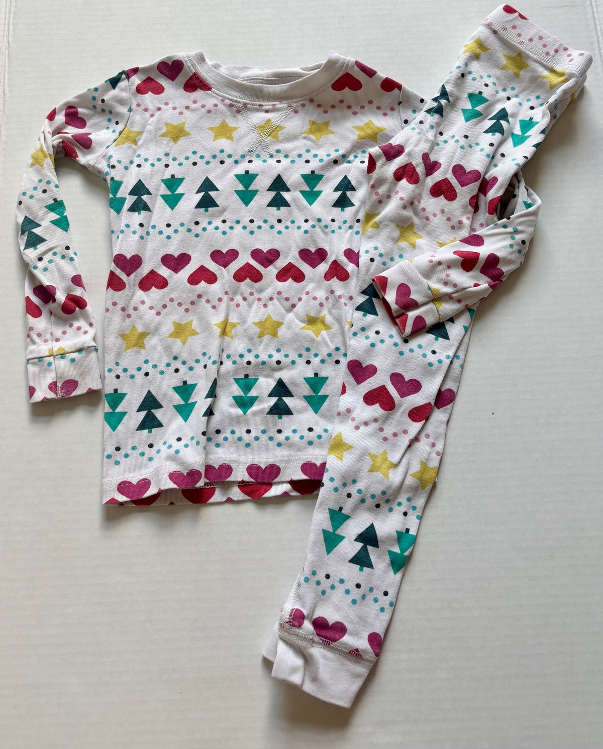 #154 Primary Pajamas Girls 4 to 5 yrs GUC