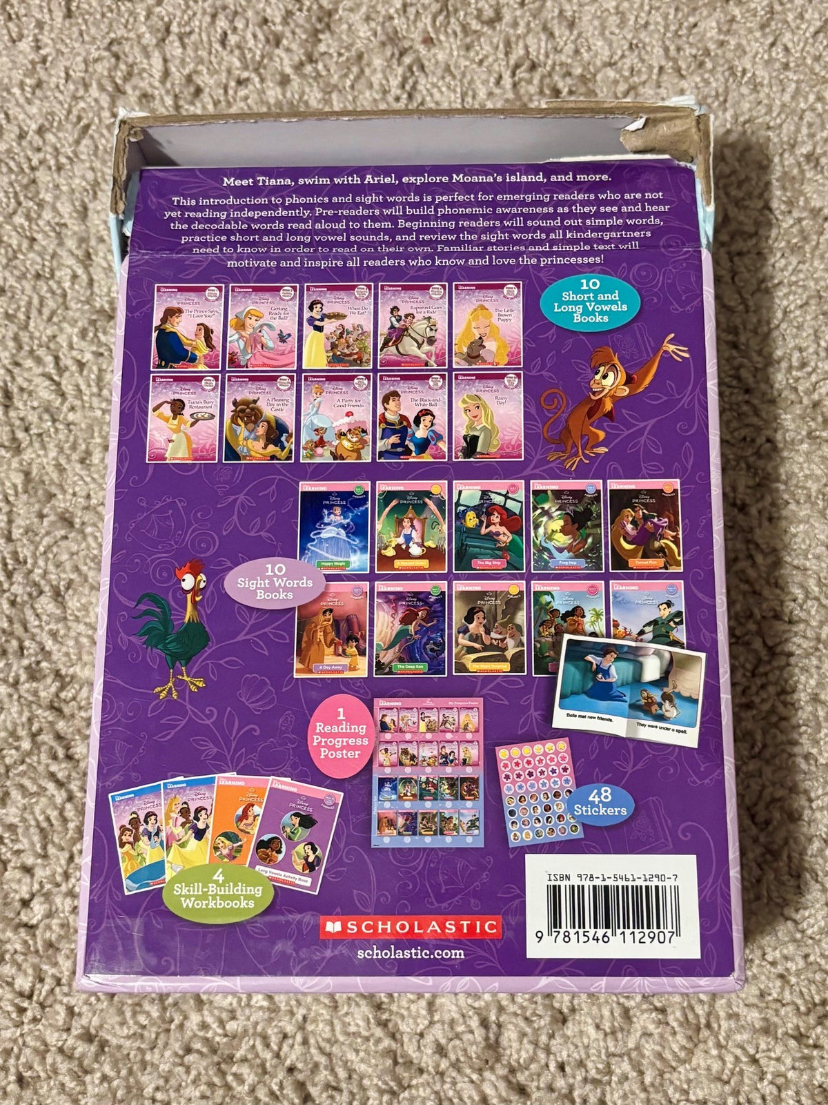 #154 Phonics and Sight Words Disney Princess Early Readers
