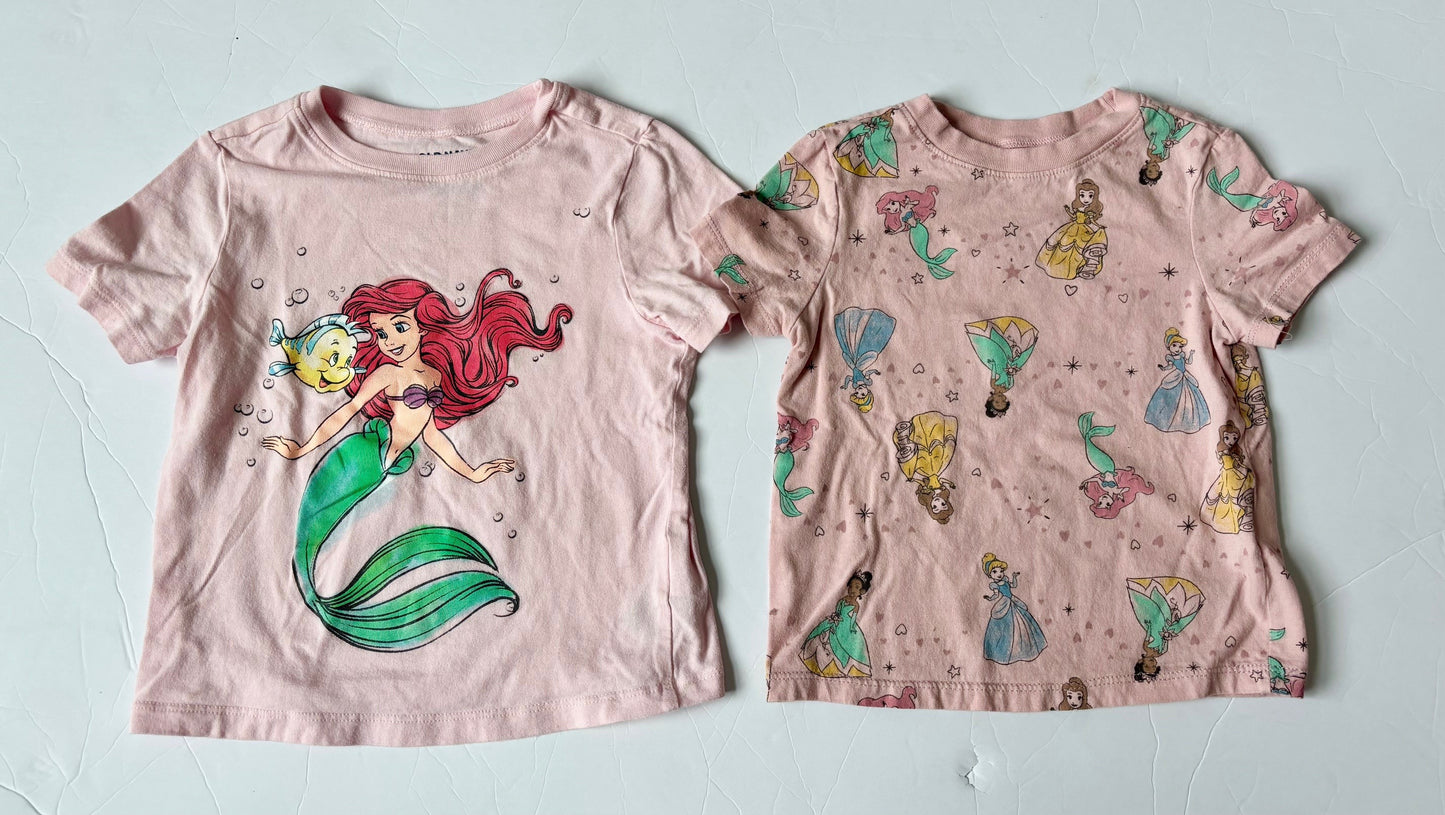 #43 Old Navy Princess Tees Girls 3T VGUC