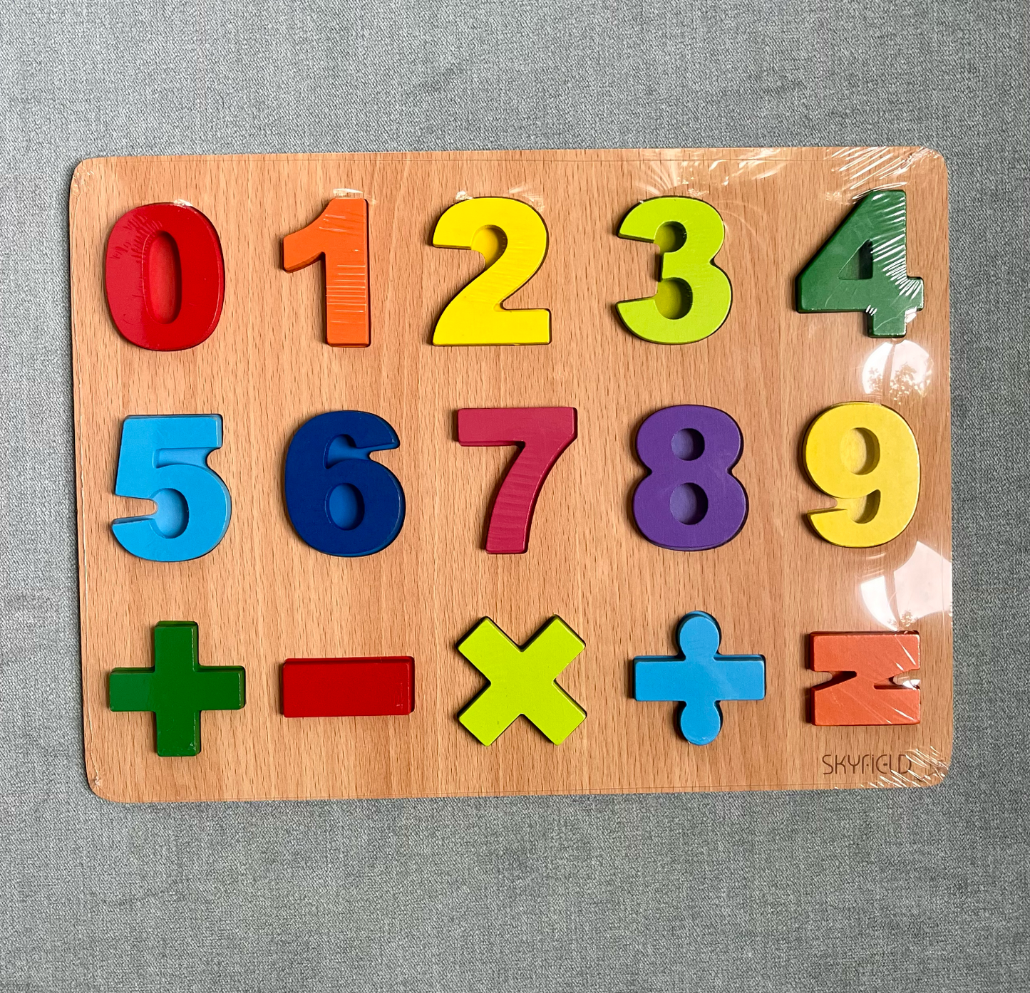 #22A New-in-package Wooden Number Puzzle