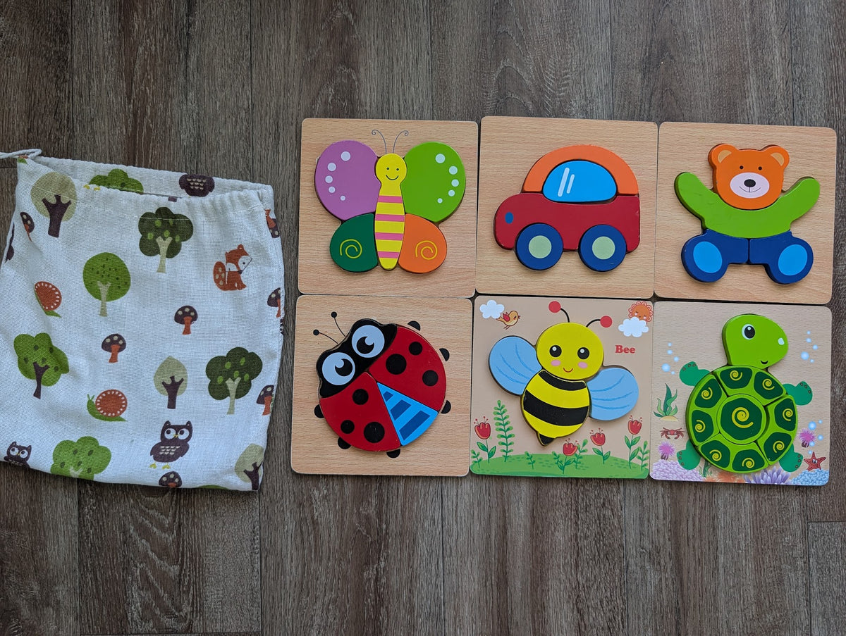 #8 Wooden Puzzles
