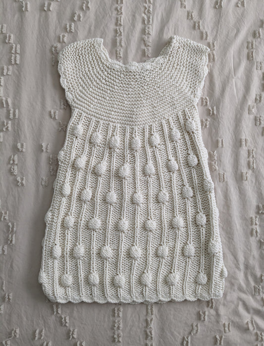 Baby Gap ivory crochet dress | 12-18 month