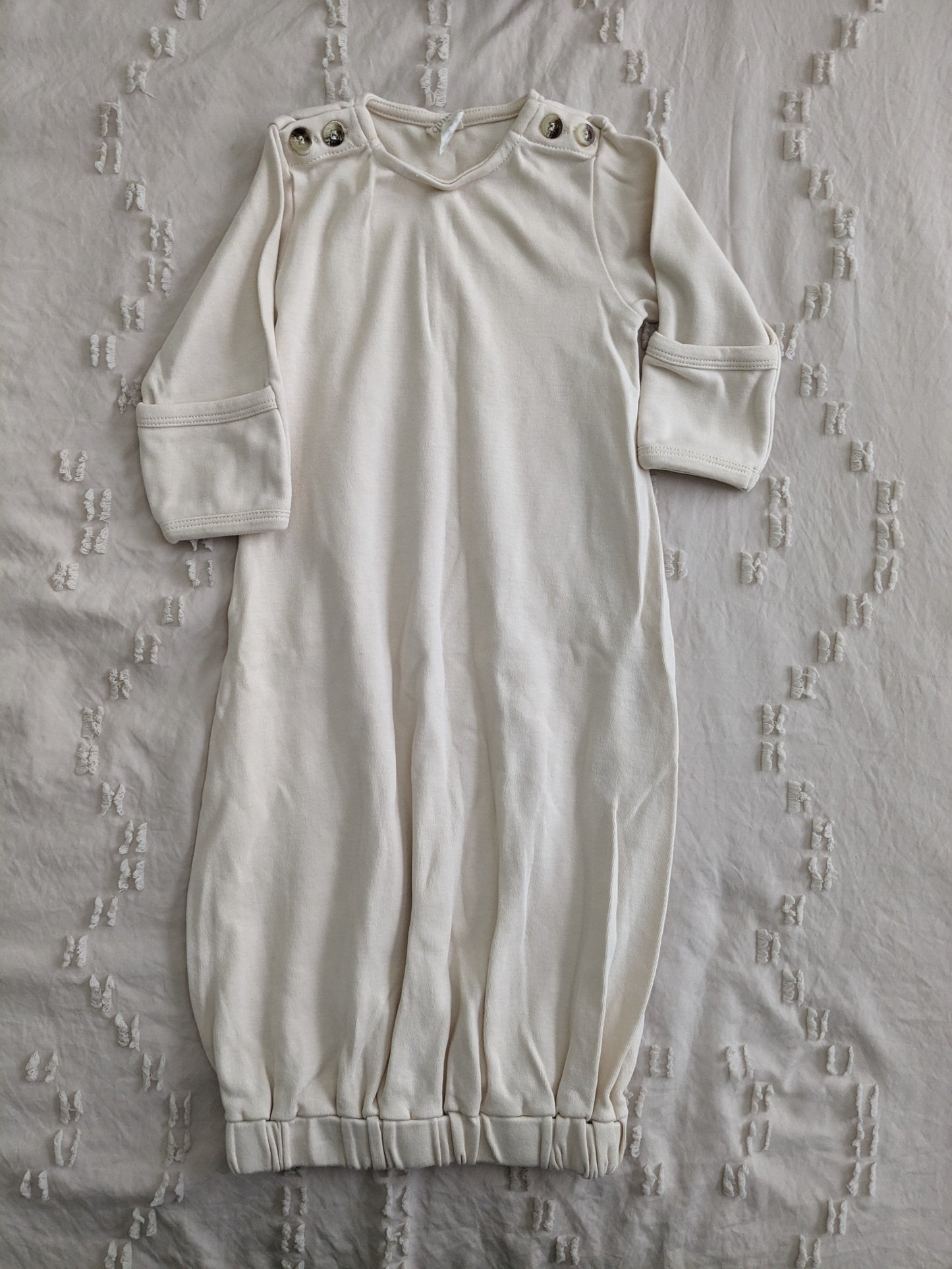 Kate Quinn Ivory sleep gown | 3-6 month