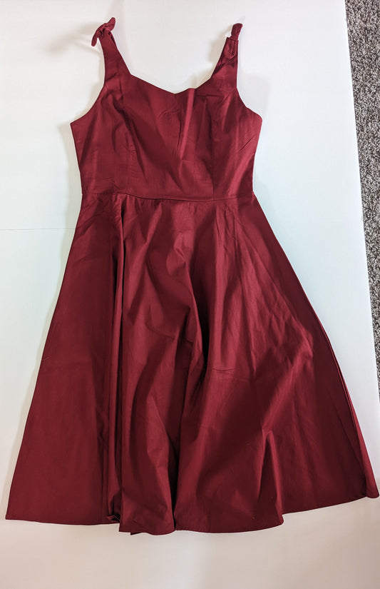 Maroon dress, Women size M, NWOT