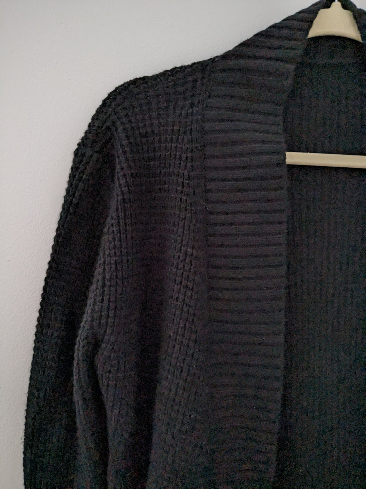 No Brand black soft cardigan | Size M