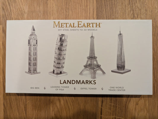 #17 Metal Earth Landmarks NIB