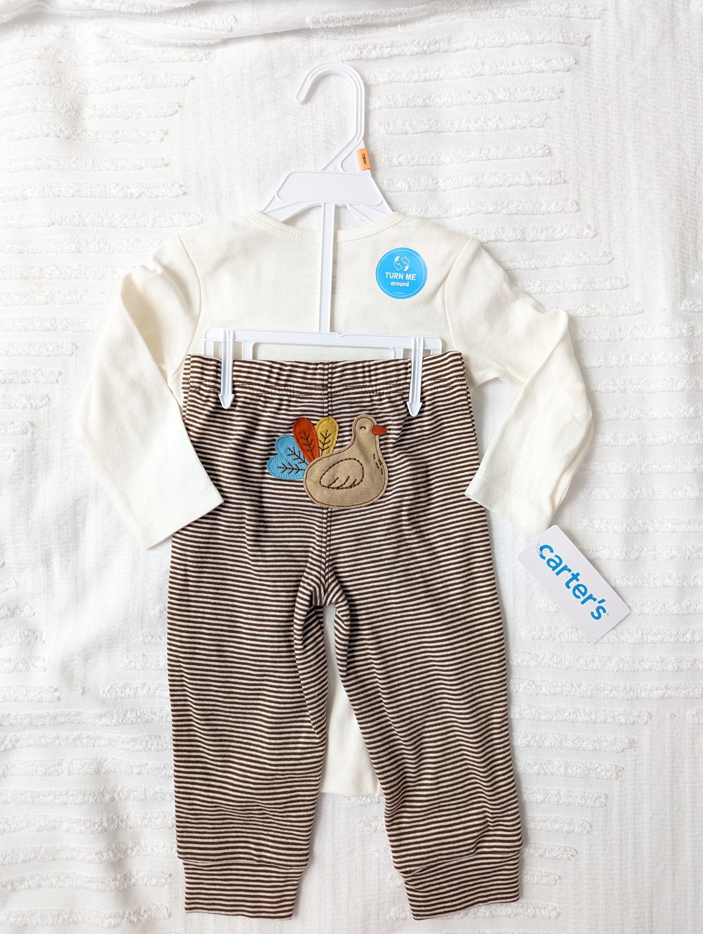 #164 - Carter's - Gender Neutral 12 Month Outfit (NWT)