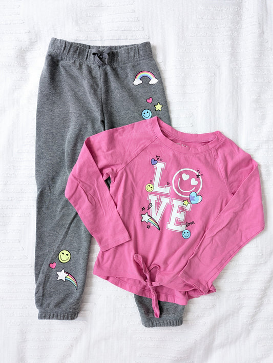 #164 - Children's Place - Girl's Small 5/6 Outfit (GUC)