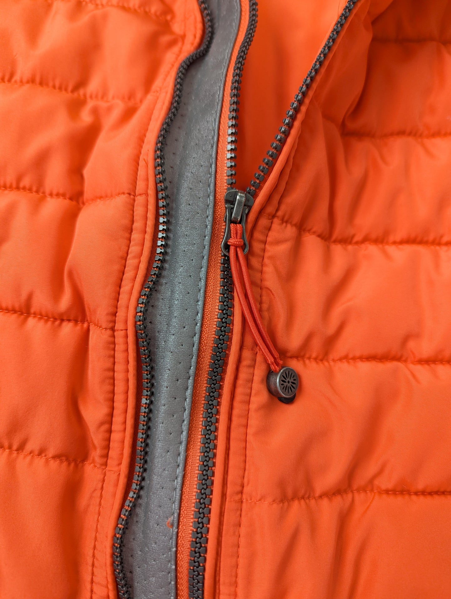 #164 - Tangerine - Women's Medium Puffer Vest (EUC)