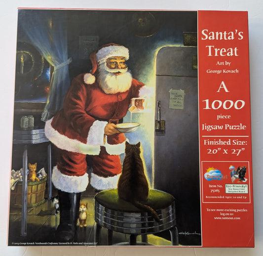 #17 1000 piece Classic Santa Puzzle