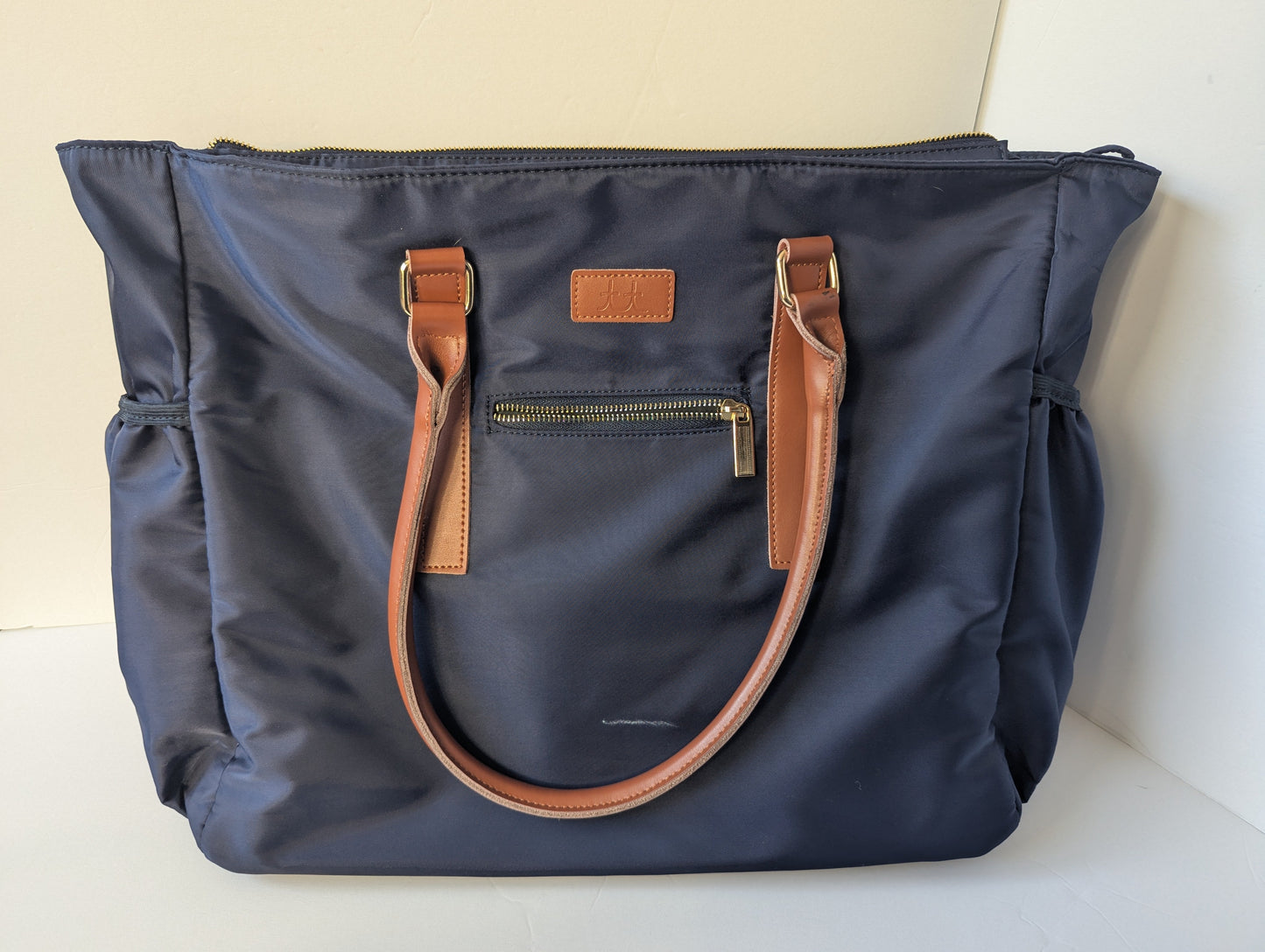 #17 Navy Blue Teacher Tote, EUC