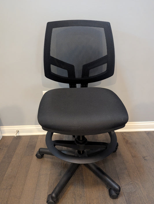 #17 Fabric Office Chair with Mesh Back, EUC