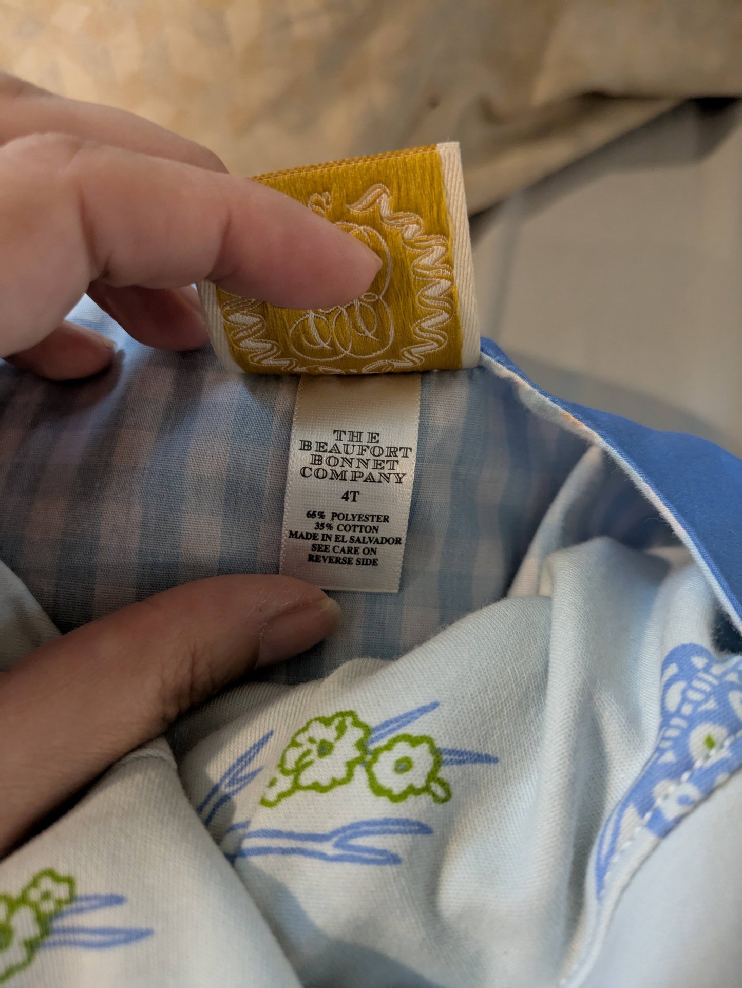 #94 4T Girls Beaufort Bonnet Jumper and Turtleneck Set *REDUCED*