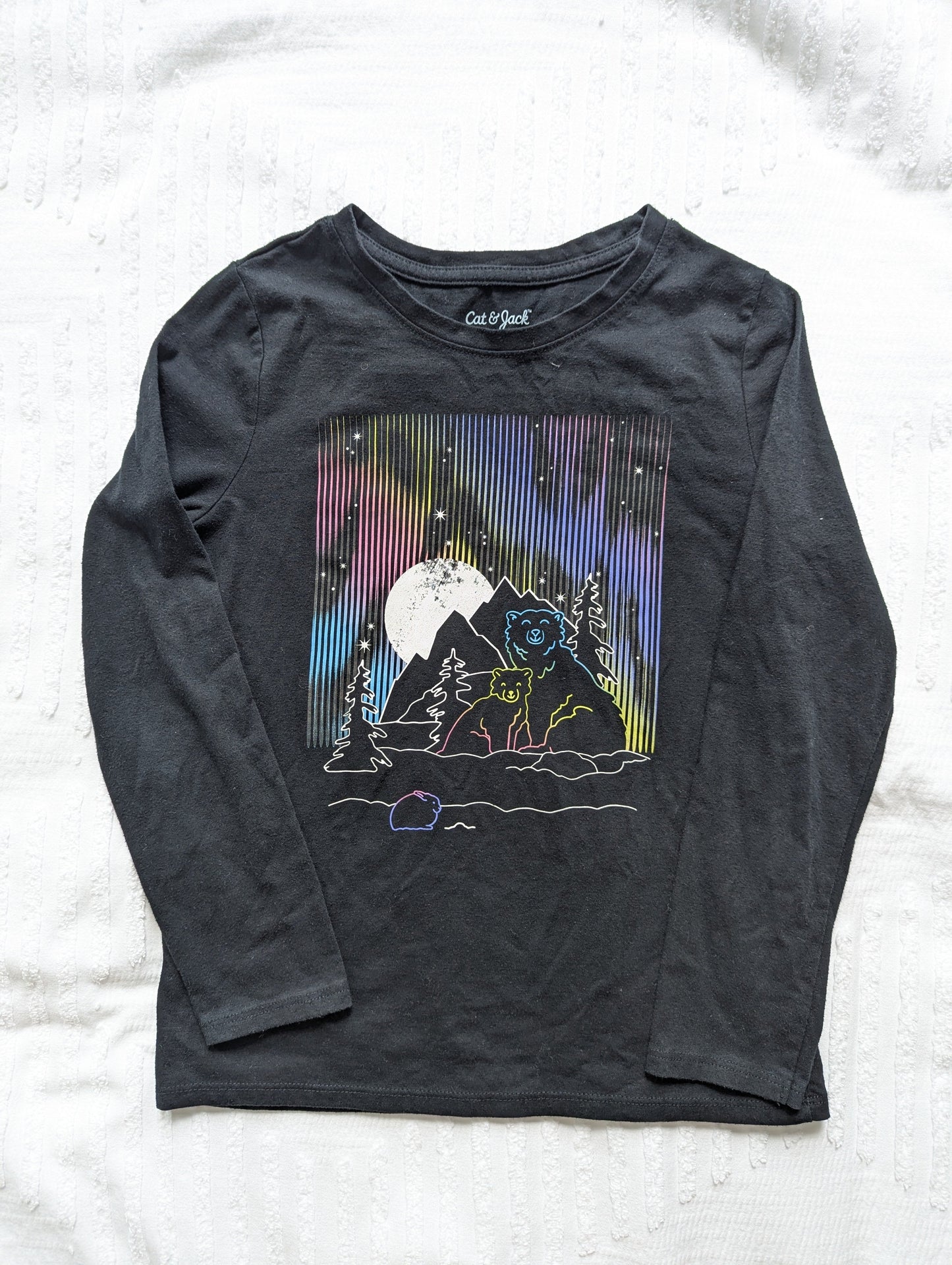 #164 - Cat & Jack - Girl's 7/8 Long Sleeve Shirt (GUC)