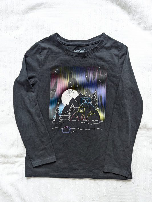 #164 - Cat & Jack - Girl's 7/8 Long Sleeve Shirt (GUC)
