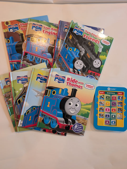 #125 Thomas & Friends Train - Me Reader Electronic Reader and 8-Book Library