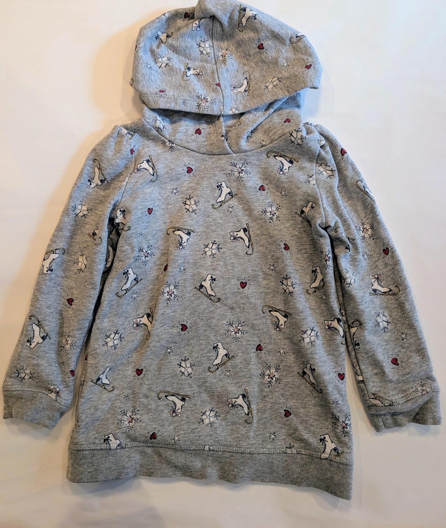 #125 Gap Hooded Sweatshirt Ice Skating Size 5
