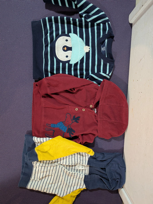 Seller 123 - Boys 12mo Sweatshirt bundle - reduced