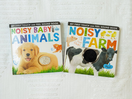 #164 - Noisy Baby Animals & Farm Books (GUC)