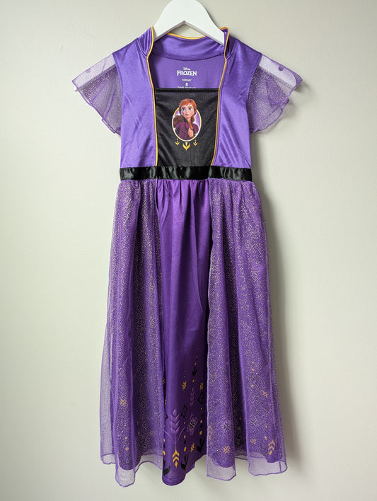#164 - Disney - Girl's 8 Anna Dress (EUC)