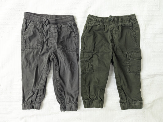 #164 - Jumping Beans - Boy's 18 Months Joggers (VGUC)