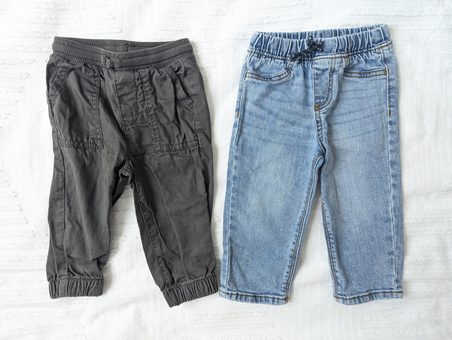 #164 - Jumping Beans - Boy's 12 Months Jeans & Joggers (VGUC)