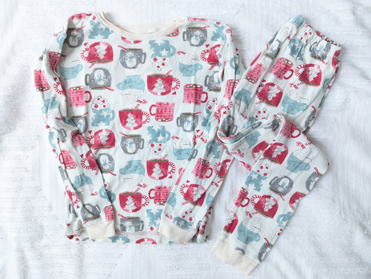 #164 - Burt's Bees - Size 8, Holiday PJs (GUC)