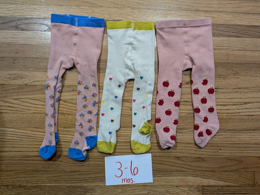 206 Boden, Little Stocking Co. Tights Girls 3-6 mos