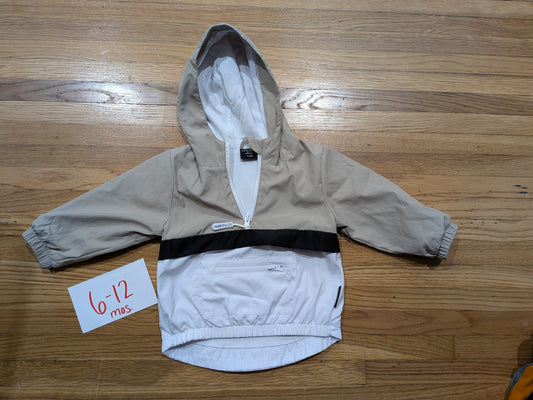 206 Little Bipsy 1/4 zip hooded color block wind breaker Boys 6-12