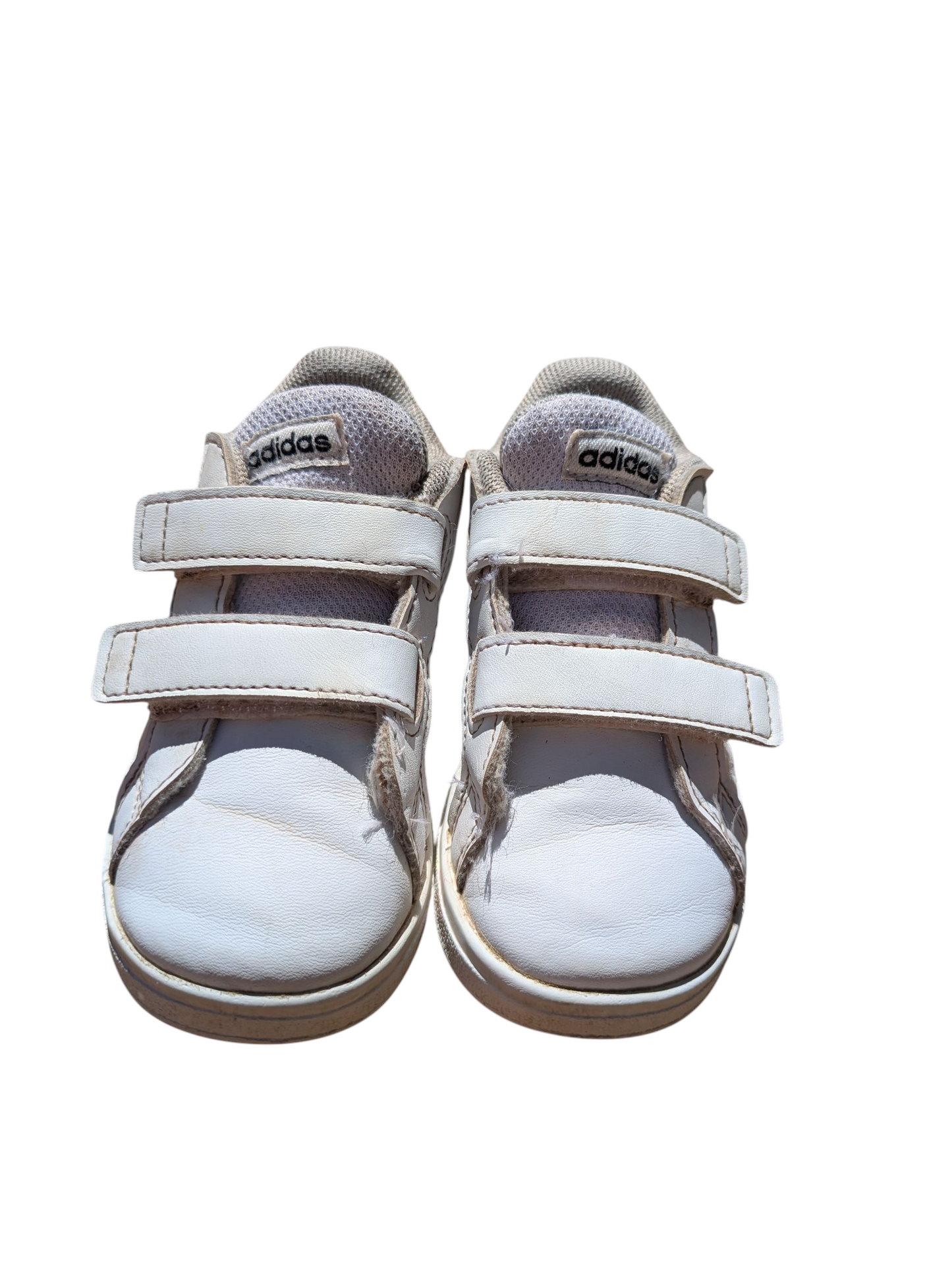 #52 REDUCED PRICE Adidas Size 6.5K Grand Court 2.0 White Shoes