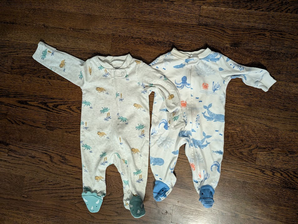 #5 3M Cat & Jack Animal Pajamas