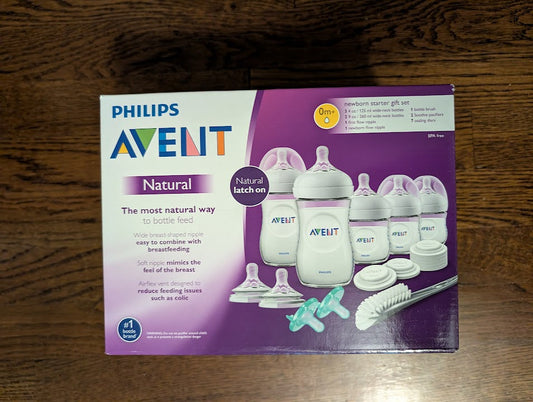 #5 Philips Avent Natural Newborn Bottle Set