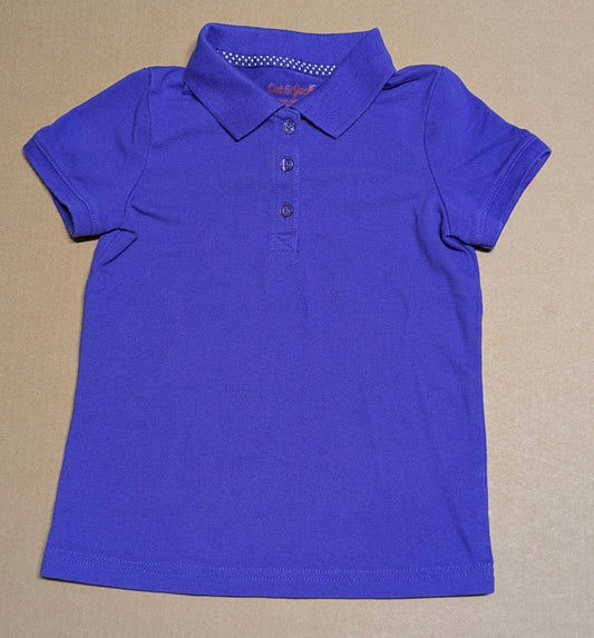#219 Purple Polo Shirt, Cat & Jack Brand, Kids (Gender Neutral), Size 4T