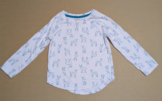 #219 Long Sleeved Lilac Deer Shirt, Cat & Jack Brand, Kids (Gender Neutral),  Size 4T