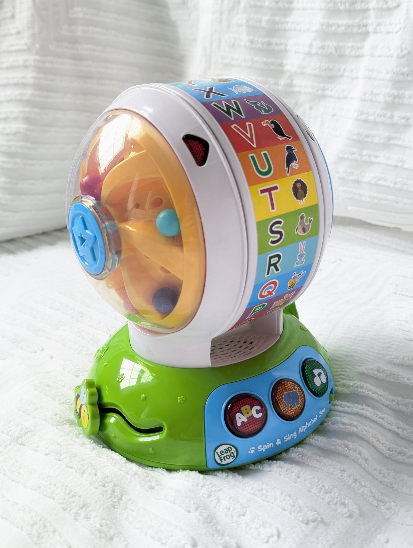 LeapFrog Spin & Sing Alphabet Zoo - EUC